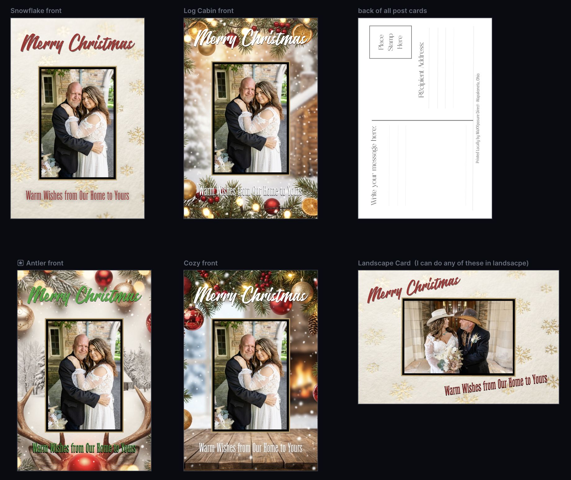Christmas Card Designs